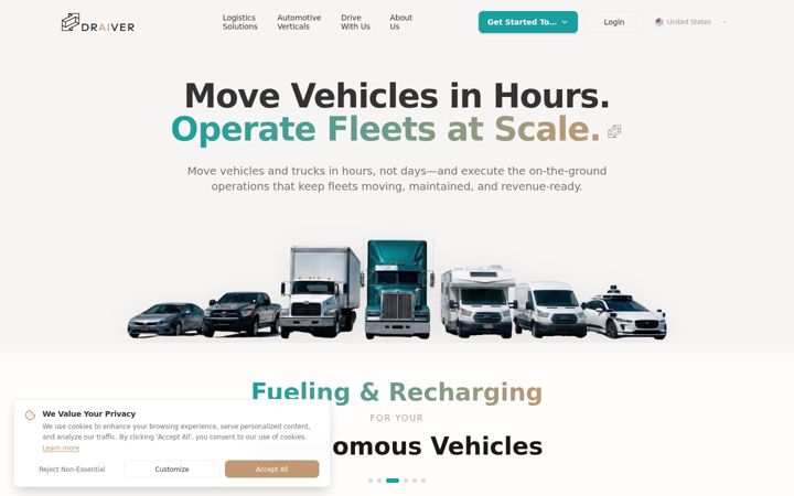 Screenshot of draiver.com