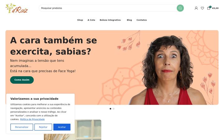 Ekraanipilt saidist draiz.pt