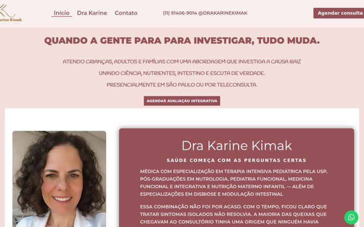 Ekrānuzņēmums no drakarinekimak.com.br