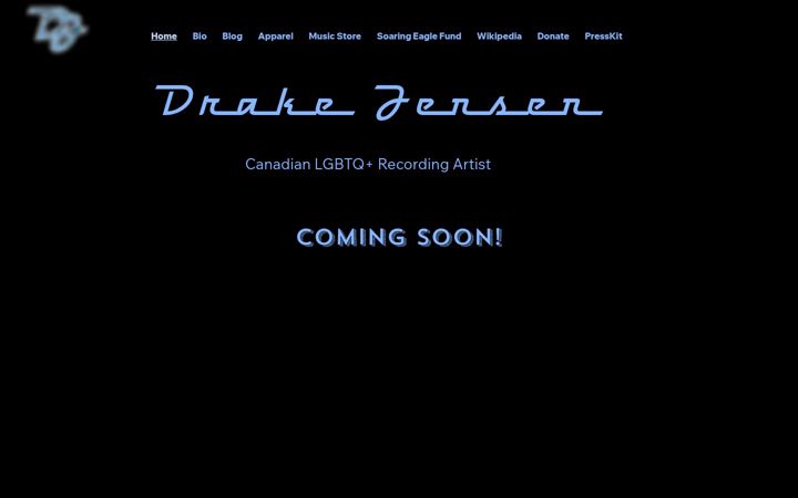 Captura de pantalla de drakejensen.ca