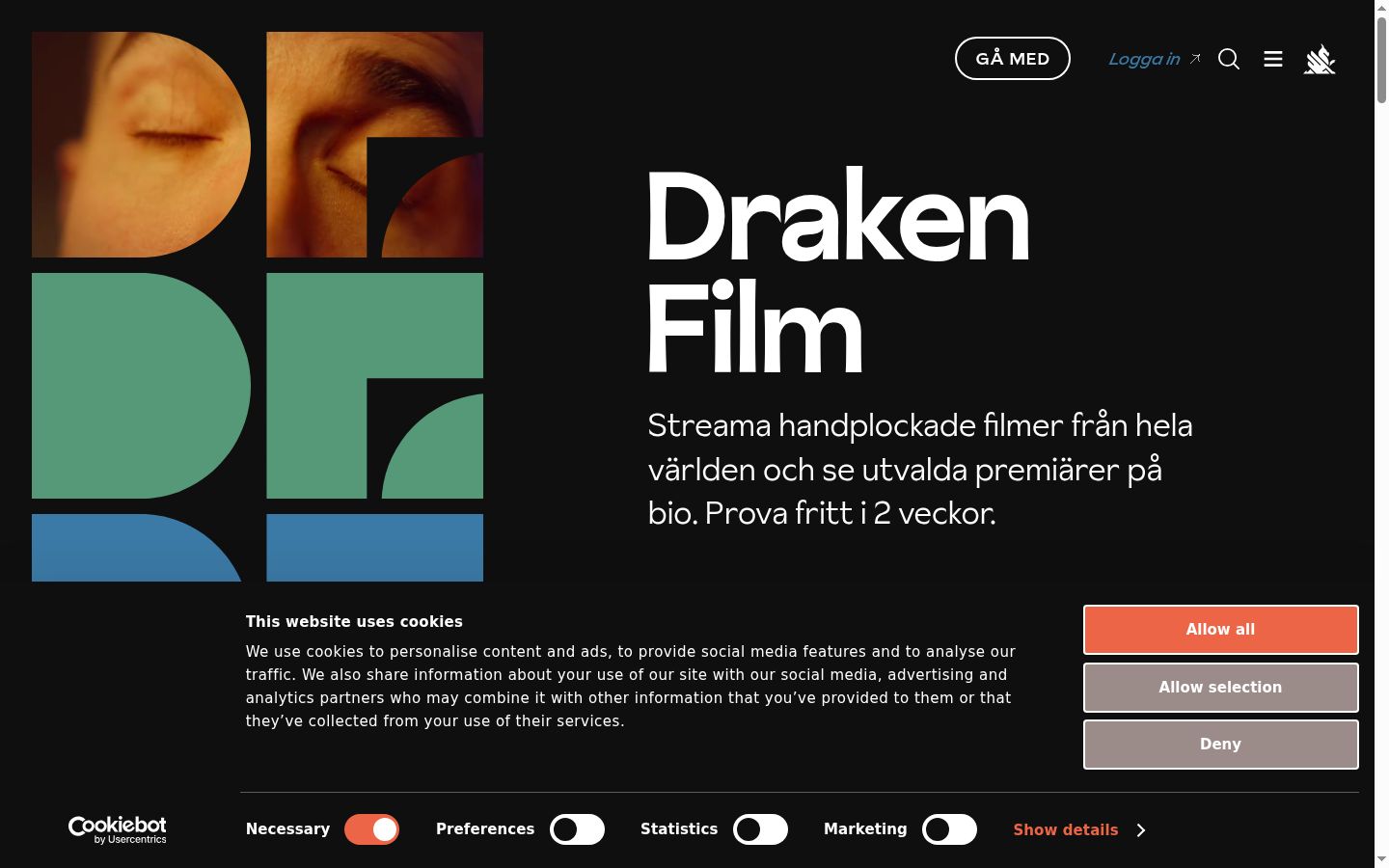 Screenshot tal-banner tal-kunsens muri qabel kwalunkwe interazzjoni