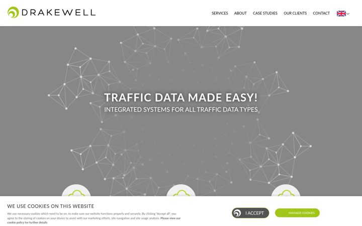 Screenshot of drakewell.com
