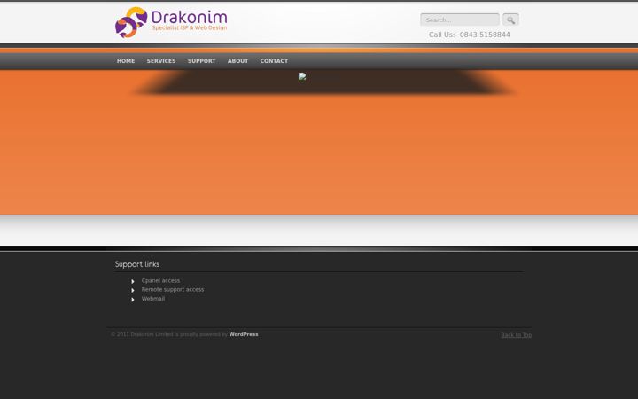 Kuvakaappaus sivustosta drakonim.co.uk