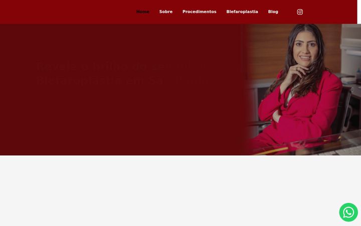 Ekrānuzņēmums no dralaraelandere.com.br