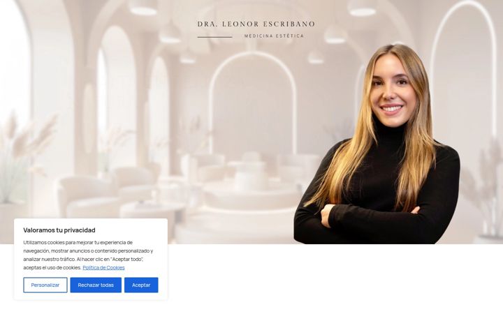 Screenshot of draleonorescribano.com