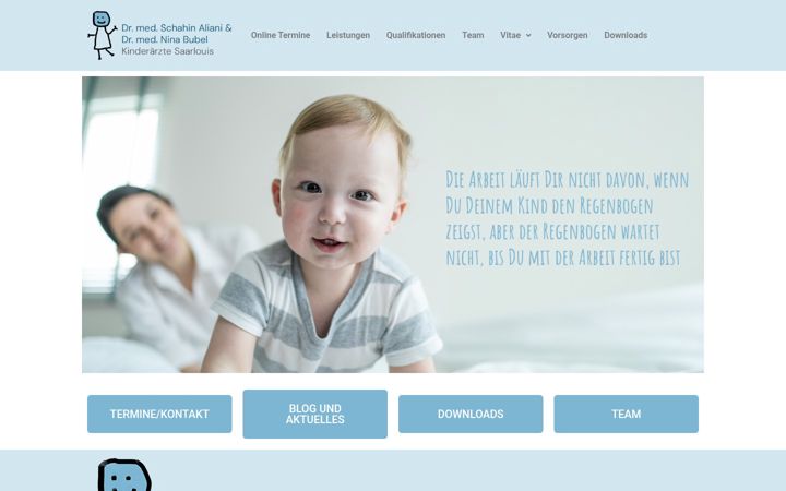 Screenshot of draliani.de