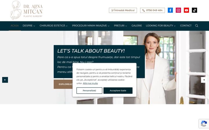 Screenshot of dralinamitcan.ro