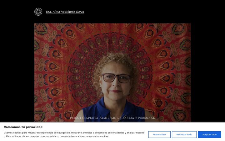 Screenshot of dralmardz.com
