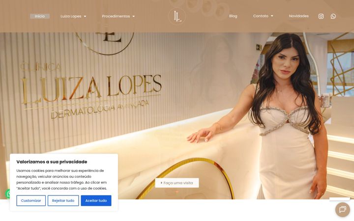 Screenshot of draluizalopes.com