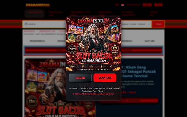Screenshot of dramaindo21.net
