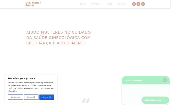 Screenshot von dramariahaguiar.com.br