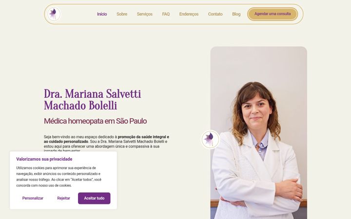 Screenshot von dramarianabolelli.com.br