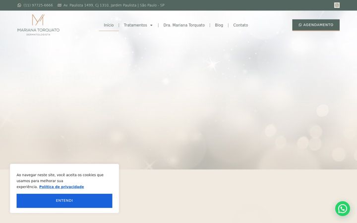 Screenshot of dramarianatorquato.com