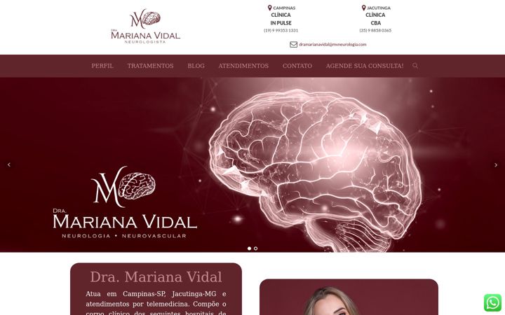 Screenshot von dramarianavidal.com.br