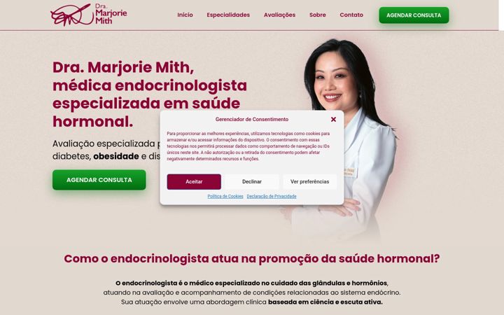 Screenshot von dramarjoriemith.com.br