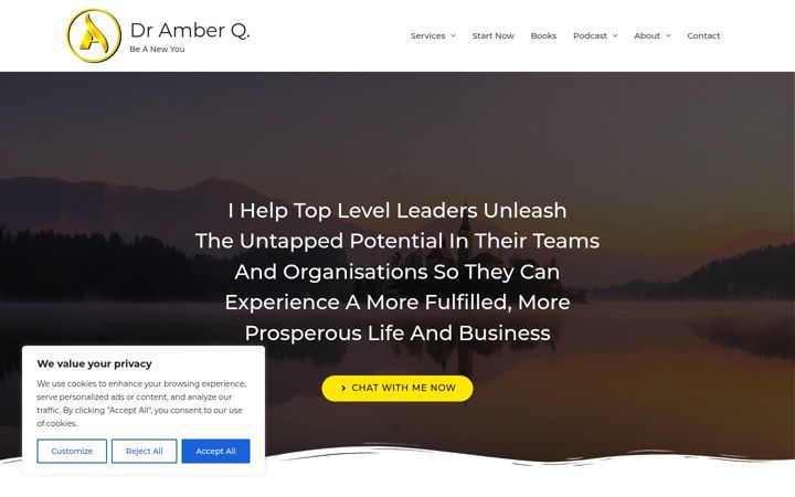 Screenshot of dramberq.com