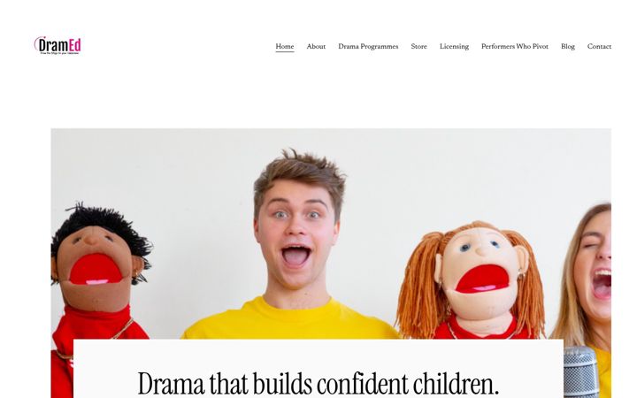 Screenshot of dramed.com