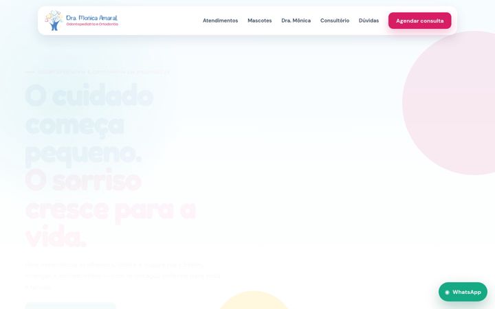 Screenshot von dramonicaamaral.com.br