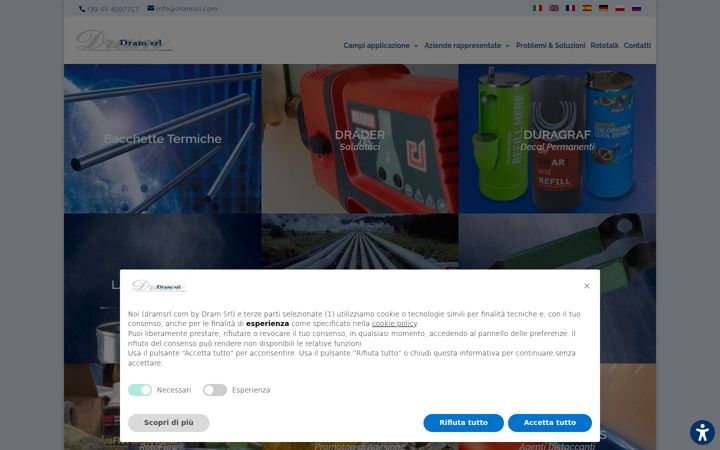 Screenshot of dramsrl.com