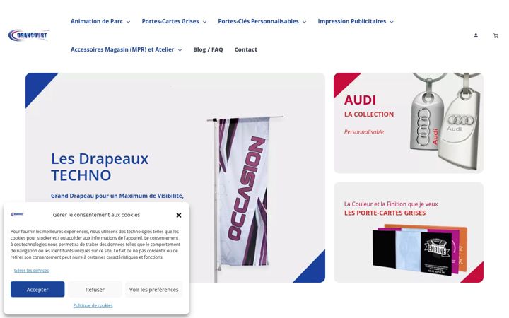 Captura de pantalla de drancourt.fr