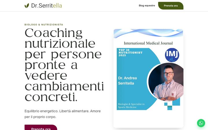 Screenshot of drandreaserritella.it