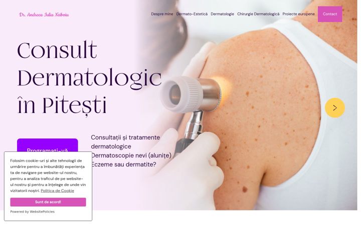 Screenshot of drandreeaneiboiu.ro