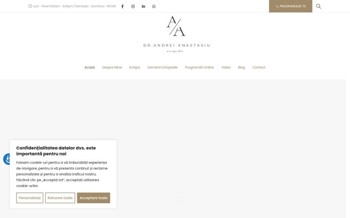 Screenshot of drandreianastasiu.ro