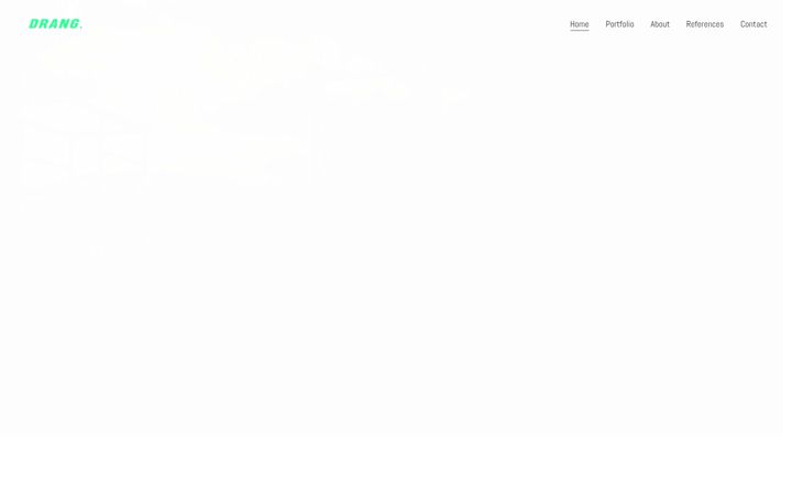 Screenshot of drang-agency.com