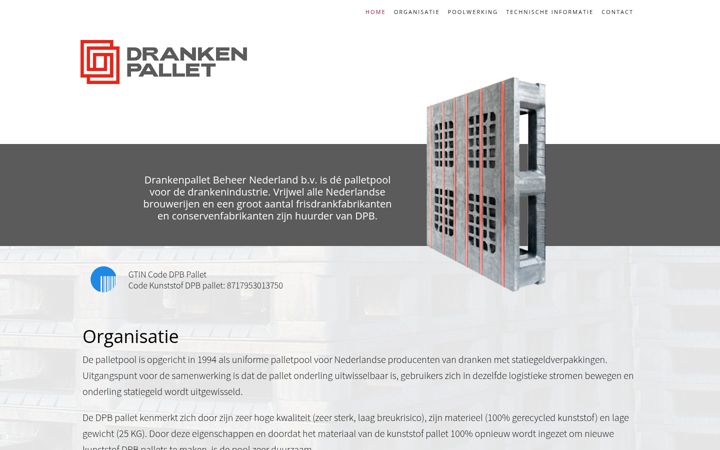 Captura de pantalla de drankenpallet.nl