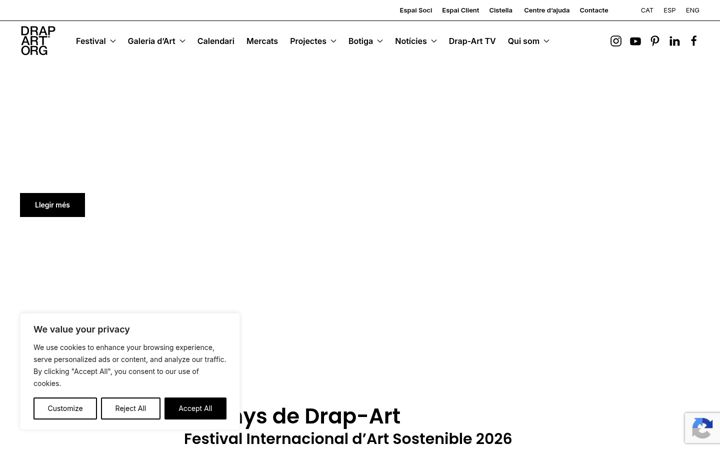 Captură de ecran a drap-art.org