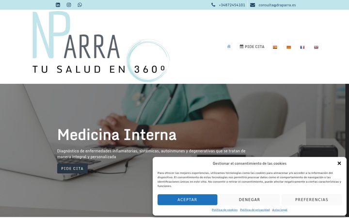 Posnetek zaslona draparra.es