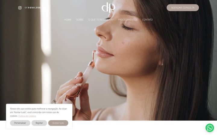 Screenshot von drapatriciadelage.com.br