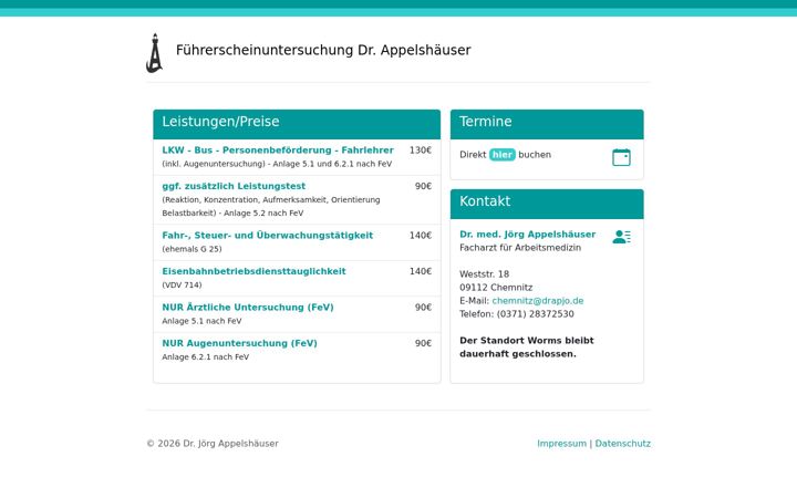 Screenshot of drapjo.de