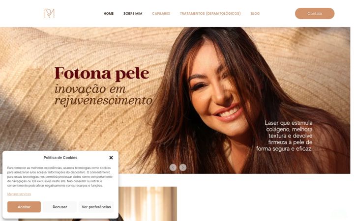 Screenshot von draregislainemiquelin.com.br