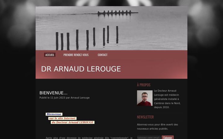 Captura de pantalla de drarnaudlerouge.fr