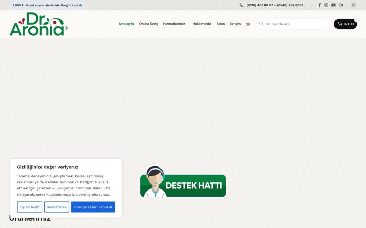 Screenshot of draronia.com
