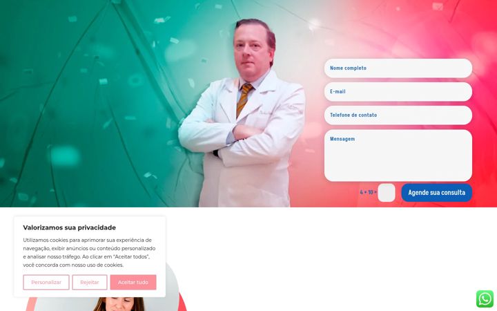 Screenshot von drarthurfaloppa.com.br