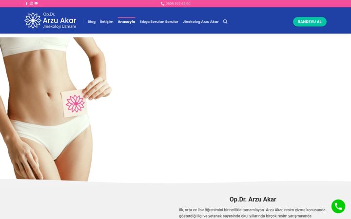 Screenshot of drarzuakar.com