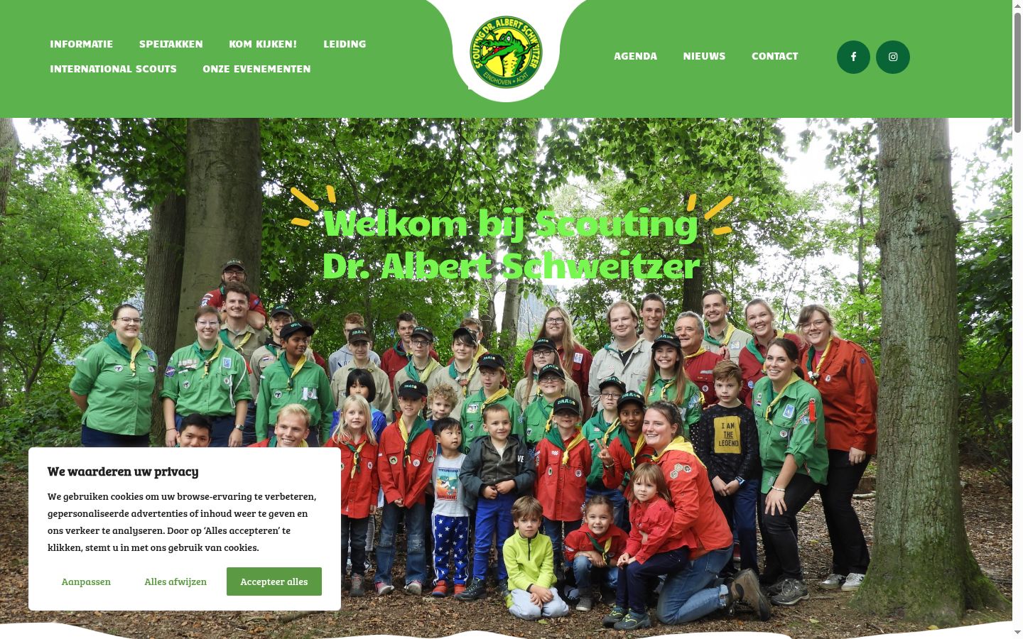 Screenshot tal-banner tal-kunsens muri qabel kwalunkwe interazzjoni