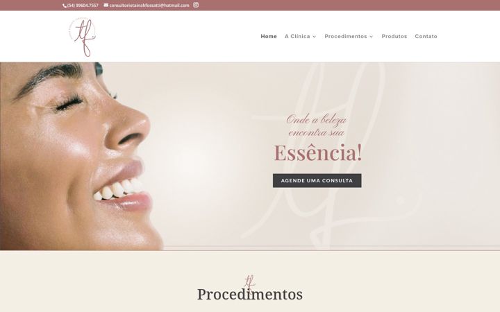 Screenshot von dratainahfossatti.com.br