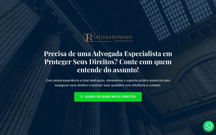Screenshot von dratatianaromano.com.br