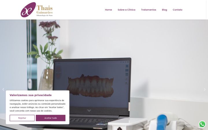 Screenshot von drathaisguimaraes.com.br