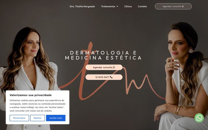 Screenshot von drathalitamorgado.com.br