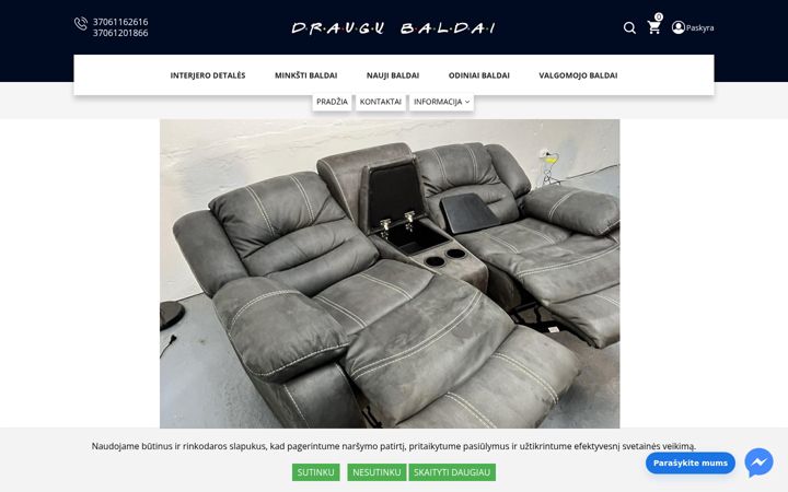Snímek obrazovky draugubaldai.lt