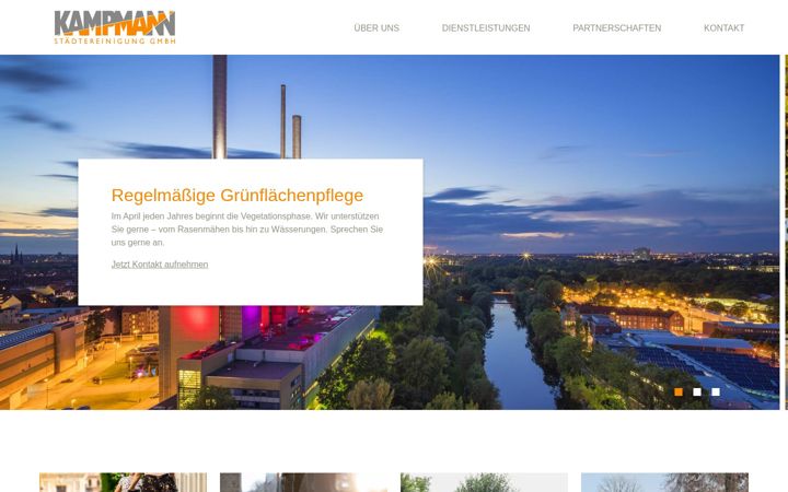 Zrzut ekranu draussenallessauber.de