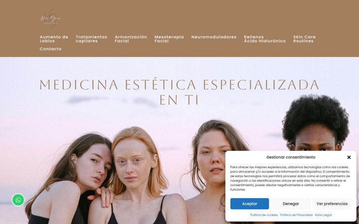 Screenshot of dravanessagiron.com