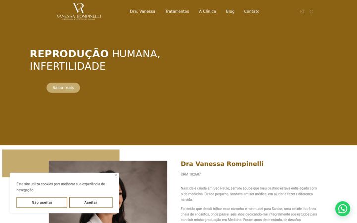 Ekraanipilt saidist dravanessarompinelli.com.br