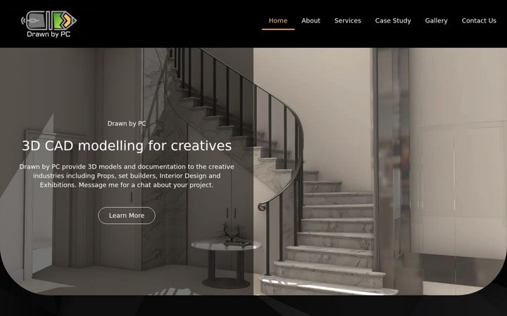 Screenshot of drawnbypc.com