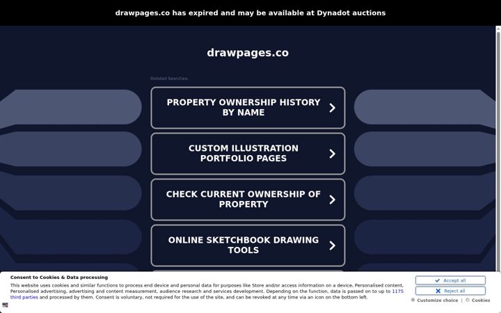 Screenshot του drawpages.co