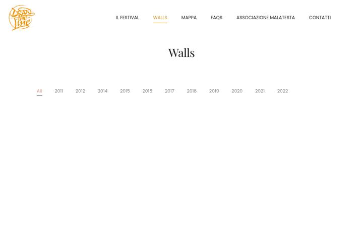 Screenshot of drawthelinefest.it